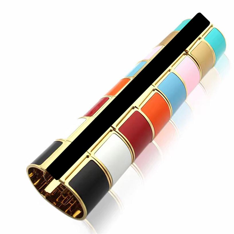 

33mm Gold H Extra Wide Cuff Bracelet Brand Classic Luxury Designer Bracelet Fashion Men & Women Couple Bracelets Stainless Steel Jewelr274U