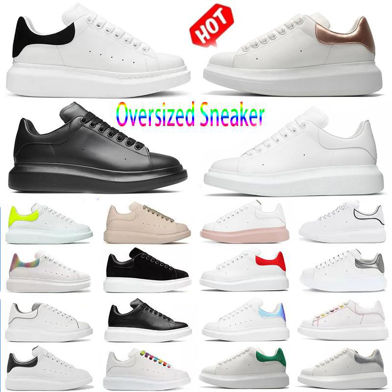 

Designer Logo Oversized running shoes men women platform mcqueens alexander Suede Leather Mens Tainers Outdoor Unisex sneakers 36-45, 20