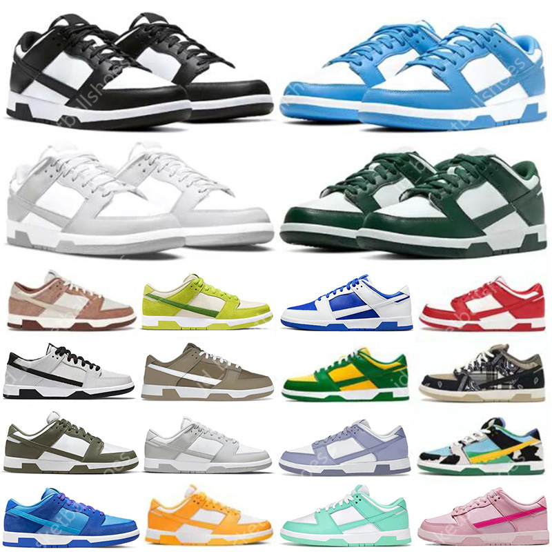 

2023 men women running shoes sneakers White Black Panda Grey Fog UNC GAI Varsity Green Apple Laser Orange Syracuse Mummy Coast Candy mens flat trainers casual, 22