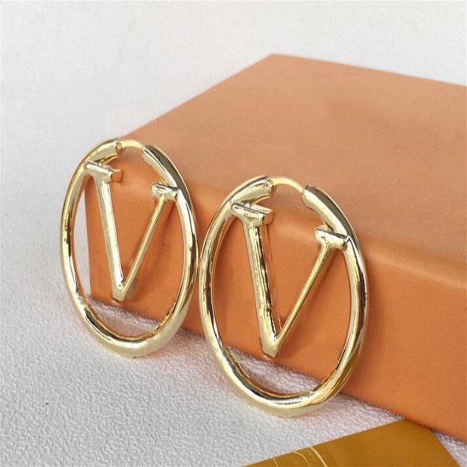 

Fashion gold hoop earrings for lady Women Party Wedding Lovers gift engagement Jewelry for Bride Various sizes gold silver length 246L