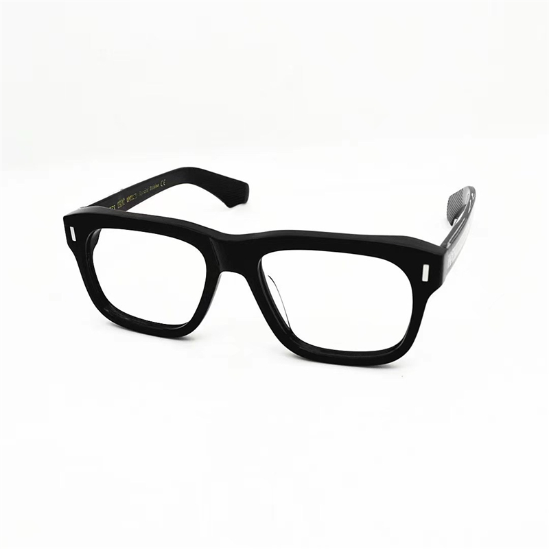 

JAMES TART 498 Optical Eyeglasses For Unisex Retro Style Anti-blue Light Lens Plate Square Frame Glasses With Box
