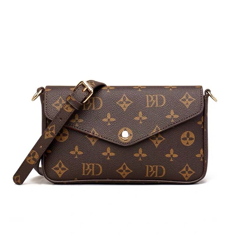 

2023 Luxurys Designers Bags women handbags ladies Messenger composite bag lady clutch bag shoulder tote female purse wallet louiseitys M41414, Black ys