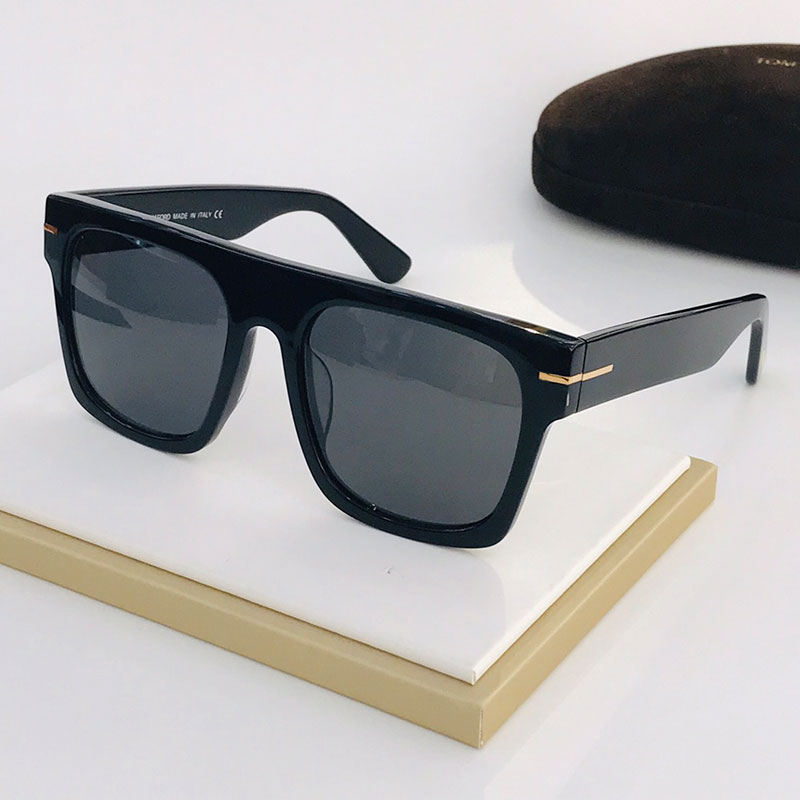 

Top Men Women Sunglasses Designer Eyeglasses Classic Fashion Pop Party Glasses FT0711 Casual Beach UV ford Brand Sunglasses with Case