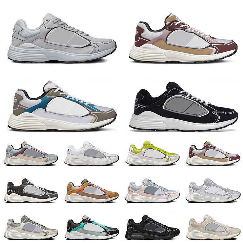 

Sandals Oblique B30 Sneakers Designer Casual Shoes Reflective Vintage flat Platform Low Top Lace-Up for Mens Women Luxury Fashion Trainers Sports, 1 yellow