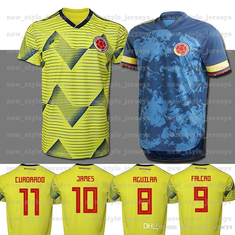 

2020 2021 Columbia soccer jersey copa america columbia football shirt Rodriguez Camiseta maillot de foot CUADRADO camisetas de futbol, Columbia(ge lun bi ya)