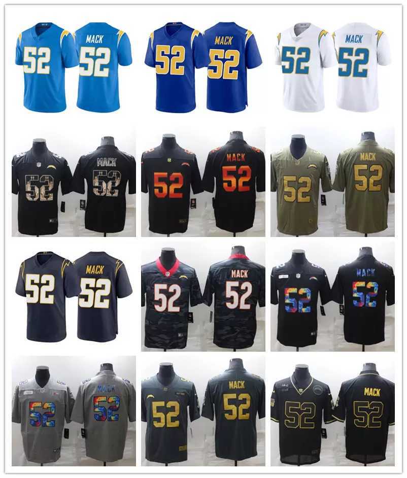 

Jersey Los Angeles''Chargers''MEN 52 Khalil Mack Crucial Catch USA Camo 2022 Salute To Service Stitched Limited football''nfl