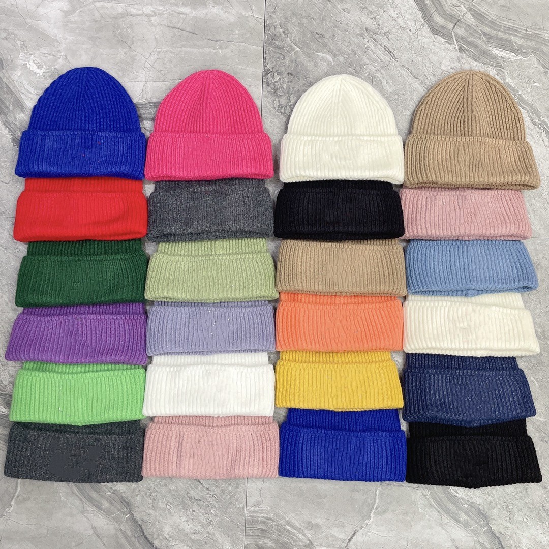 

Fashion Children knitting hats Designer letter wool cap for kids fall winter girls boys soft warm beanies 20 colors A9055