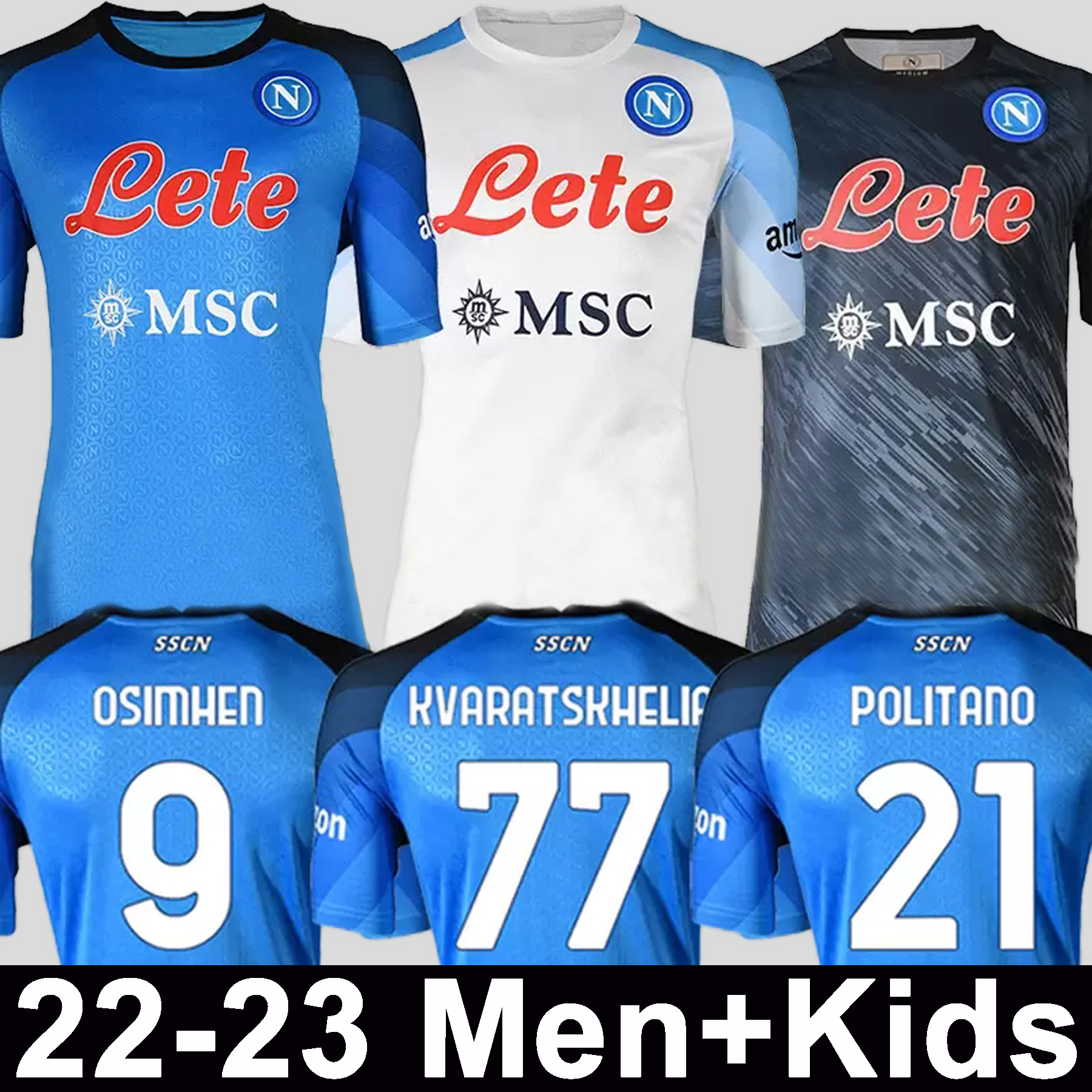 

Maradona 22 23 Napoli soccer jersey Naples football shirt 2022 2023 ZIELINSKI KOULIBALY camiseta de futbol INSIGNE maillot foot MERTENS camisa LOZANO OSIMHEN, 22 23 aldult training