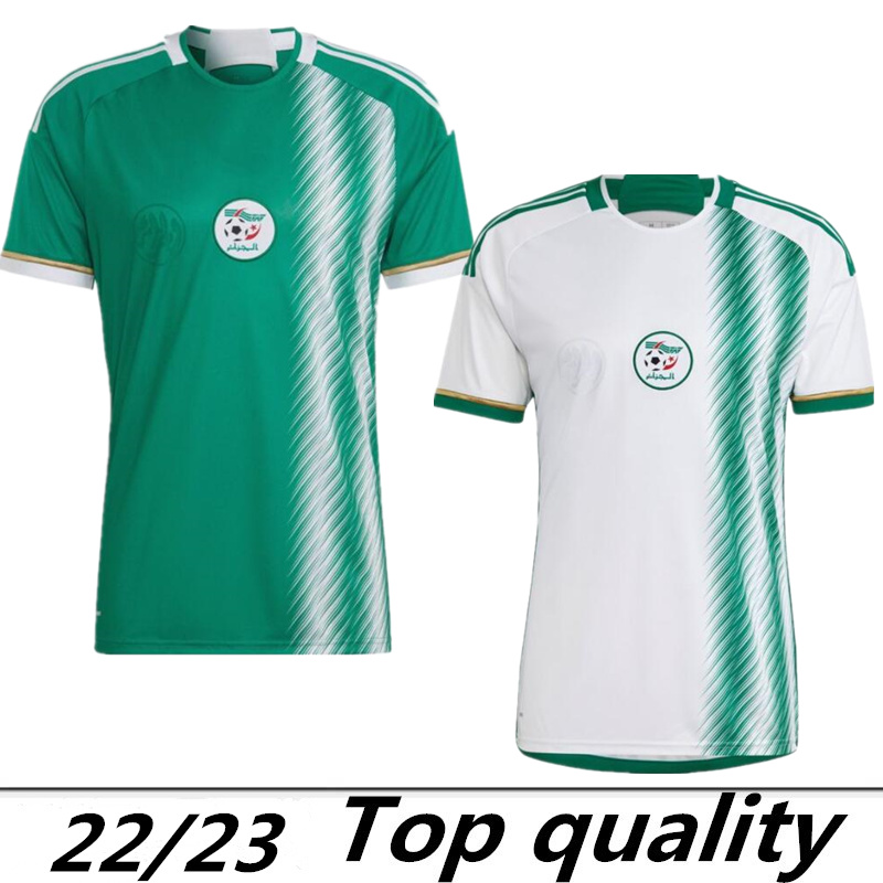 

maillot Algerie 2022 2023 Soccer Jersey Player Version Fans Algeria ATAL DELORT 22 23 BENNACER football shirt kits MAHREZ FEGHOULI uniforms men kids equipment, Fan