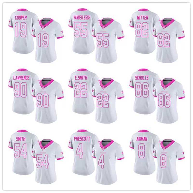 

Jersey Dallas''Cowboys''WOMEN Ezekiel Elliott White Pink Rush''nfl, 16