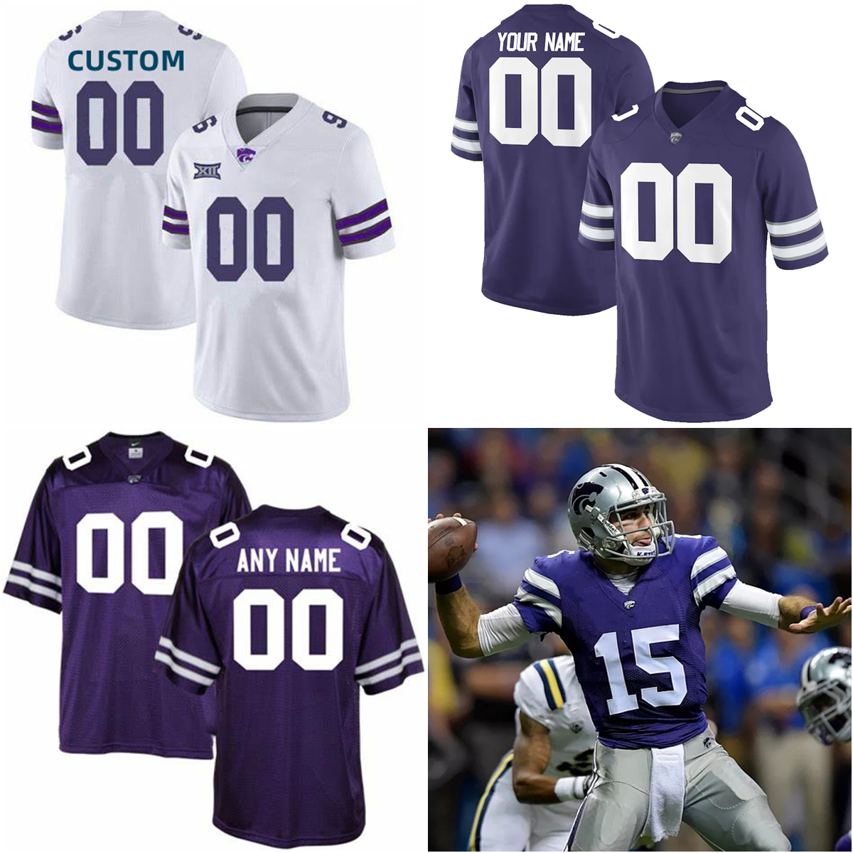 

NCAA College Football Jerseys 7 Skylar Thompson 43 Darren Sproles 88 Phillip Brooks Imatorbhebhe Fletcher Smith McPherson Allen Knowles Nelson Custom Jersey, Custom name number