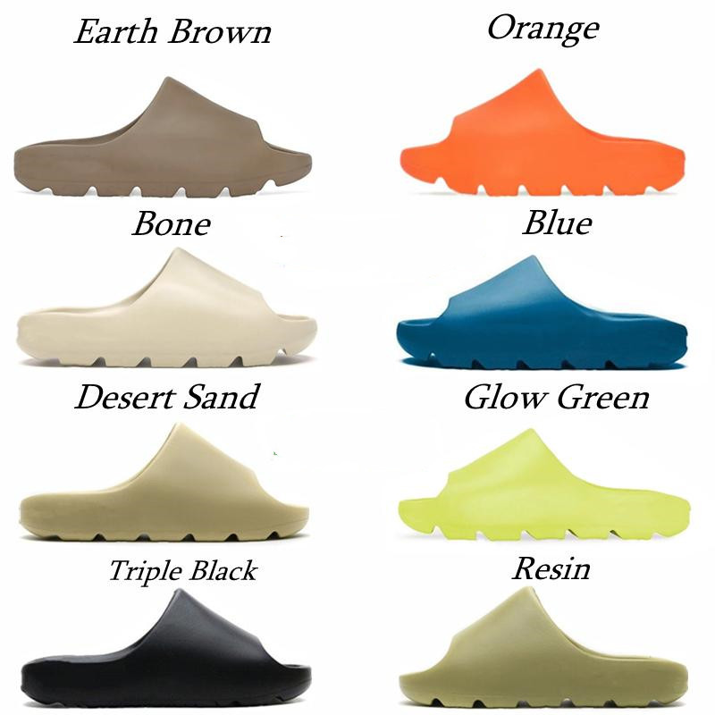 

Designer Fashion sandals slippers men woman sandalOchre bone slippers mens womens slide slipper, Box
