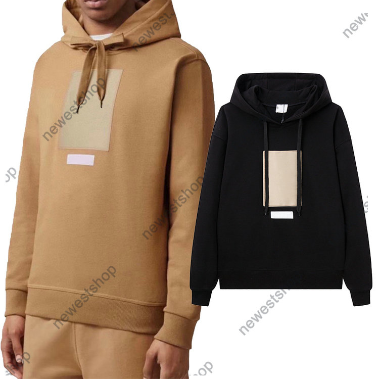 

2022 designer men's hoodies luxury Sweatshirts classic london england drawstring cloth pullover long sleeve Hoody cotton casual, Black