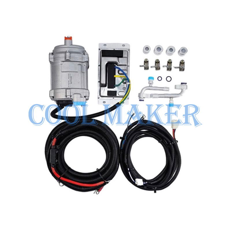 

Auto air conditioner electric compressor for truck/bus 12V/24V