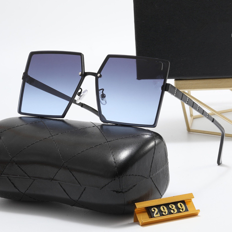 

brand Luxury Designer Sunglasses Fashion Classic Men Women Polarized Eyewear UV400 Big Square Frame Luxury Sun Glasses High Quality With box
