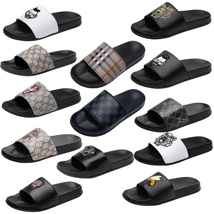 

Luxury Brand Slides Sandals Designer Slippers Shoes G Grid Pattern Avatar Beach Sandal Slipper Men Light Flip Flops Sneakers Size 39-46256D, 628 white