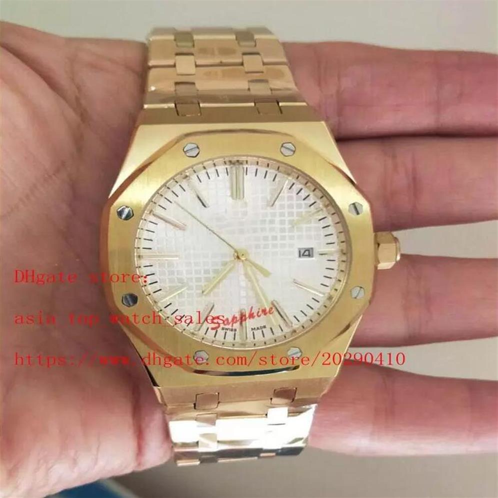 

classic Topselling 2 style watch 41mm dial Auto Date 18 K gold Behind transparent high quality Mechnaical Automatic business mans 220J, Black