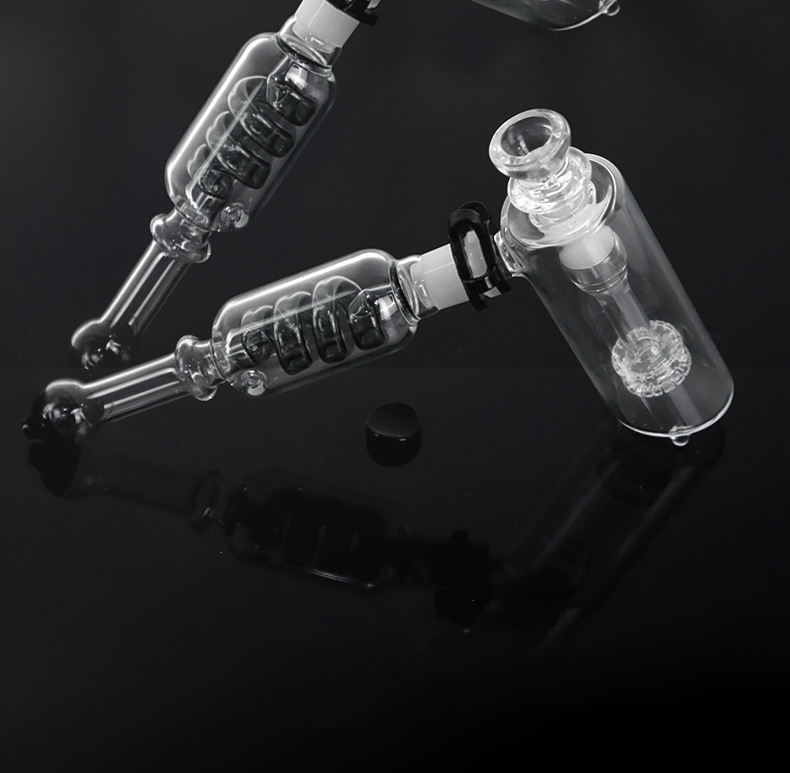 

Freezable Glycerin Coil Bubbler Smoking Pipes Black Tree Perc Bubblers water pipes