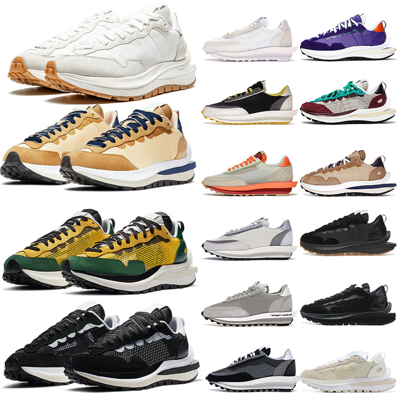 

Sacais LDWaffle ldv vaporwaffle mens running shoes waffle Black White Sesame fragment Light Smoke Grey Clot Net Orange Blaze men women trainers sports sneakers, Vaporwaffle 36-45 sport fuchsia game roy