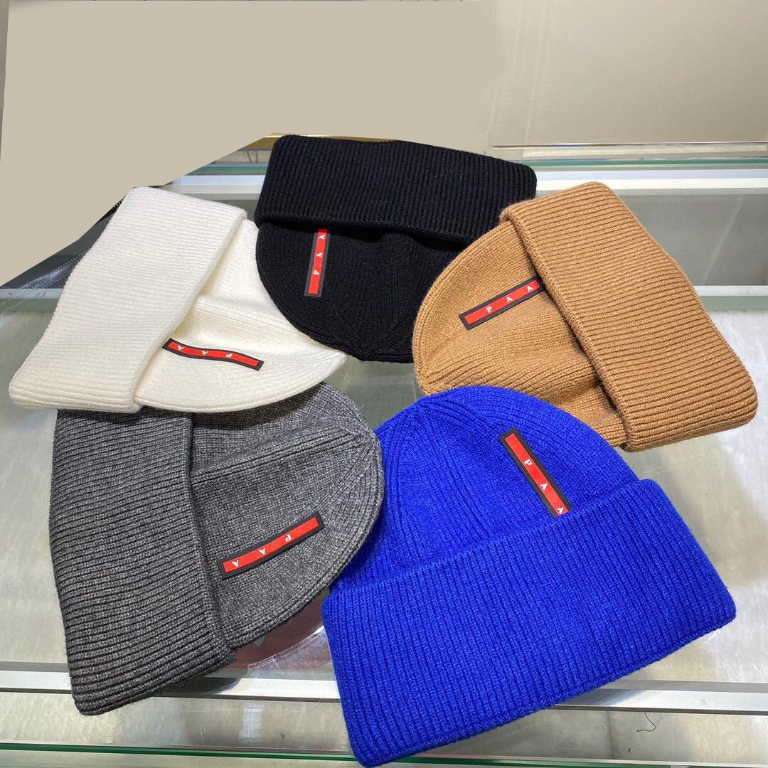 

Paris autumn winter Skull Caps men's and womens hats high stretch designers top quality cap beanie Luxury Caps Cashmere knitted bb ff channl hat, P--r--4