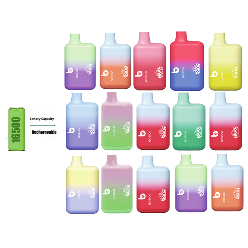 

Rechargeable Disposable Cigarette Vape Pen Device E Kit 16500 Battery 5000 Puffs 650Mah 11Ml Per-Filled Cartridges Pod Vapor Kit