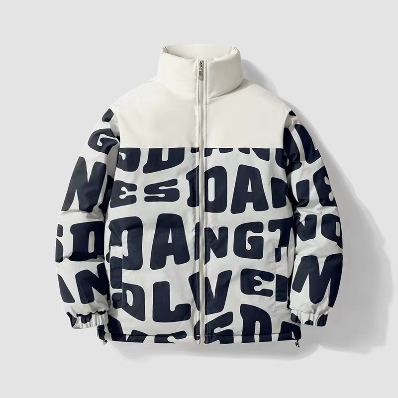 

Mens Trench womens Coats winter male warm Cashew Coat Add Hair Thickening Cotton Quilted Jacket Couples Cotton-padded Outwear Wear on both sides size 3XL 4XL 5LX 6XL, Customize