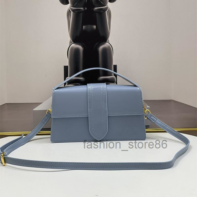 

High quality designer handbags alligator bags messenger leather jac flap shoulder crossbody bag, Sky blue