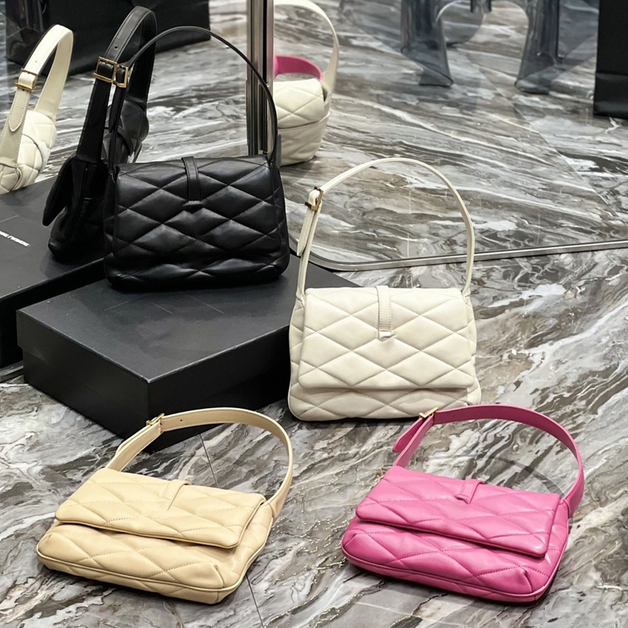

Le 57 Hobo Bag Soft Quilted Lambskin Flap Metal Letters Magnetic Snap Closure Women Designer Shoulder Bags Luxurys Handbag Purse Clutch, Customize