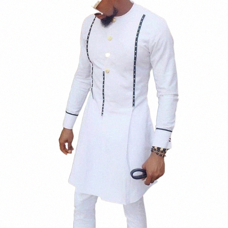 Ethnic Clothing ethnic Clothing Men African Dashiki Bazin T-shirt Clothes Print Long Sleeve Tee Tops Muslim Fashion Traditional Islamic Thobe Mal-image-799053674
