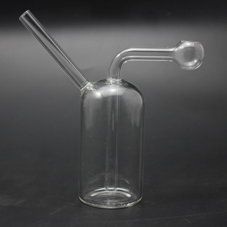 

Mini Glass Oil Burner Hookahs Glass Bubbler with Downstem Dab Rigs