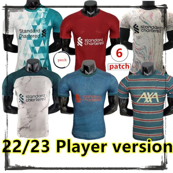 

Soccer Jerseys Player version 22 23 ALEXANDER ARNOLD LUIS DIAZ home away 2022 2023 football shirts DIOGO Fabinho Jones ROBERTSON Men child boy red, Player6