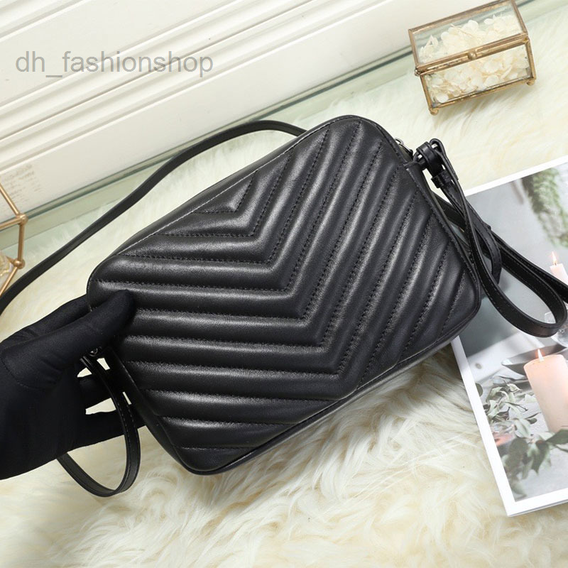 

High Quality womens bags Designer women handbags zipper shoulder bag female stripe ladies brand Sheepskin handbag wallets Luxury letter