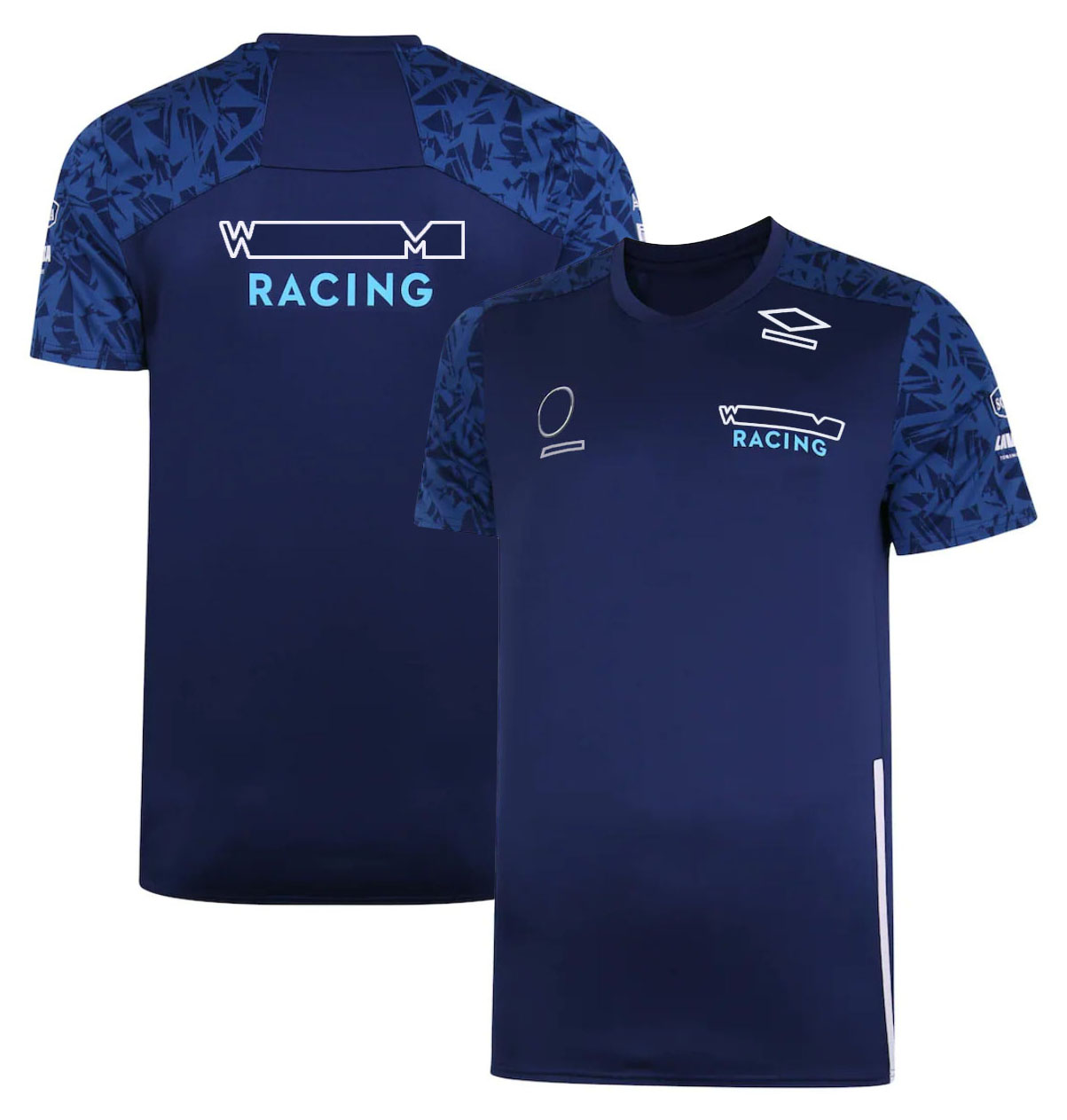 

F1 racing suit new team joint T-shirt plus size custom short-sleeved POLO shirt