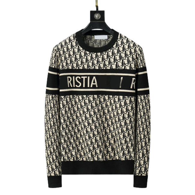 

Designer autumn/winter round neck sweater men's new 2022 slim and handsome knit men's base clothing fashion#14, 01