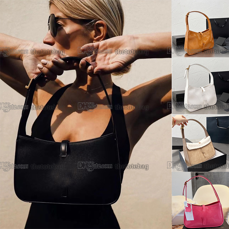 

Le 5 A 7 Hobo Bag Women Patent Genuine Leather Suede And Shearling Underarm Shoulder Bag Luxurys Designers Handbags Crossbody Bags, Customize