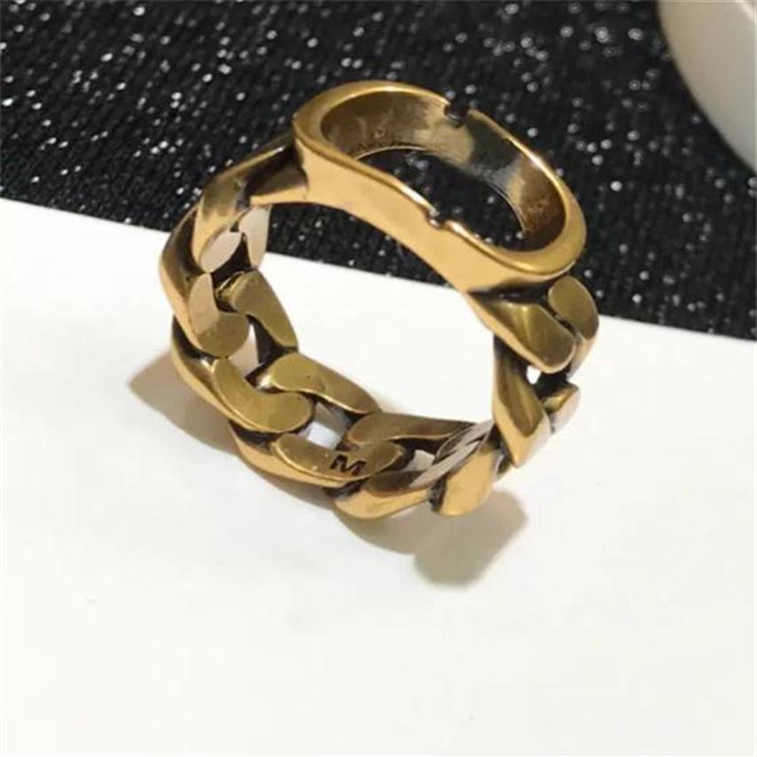 

2022 Gold Rings For Women Luxury Womens Ring Love Lady Designer Bague Jewelry Stainless Steel Letter Engagement Present Gift Tide spinn2814