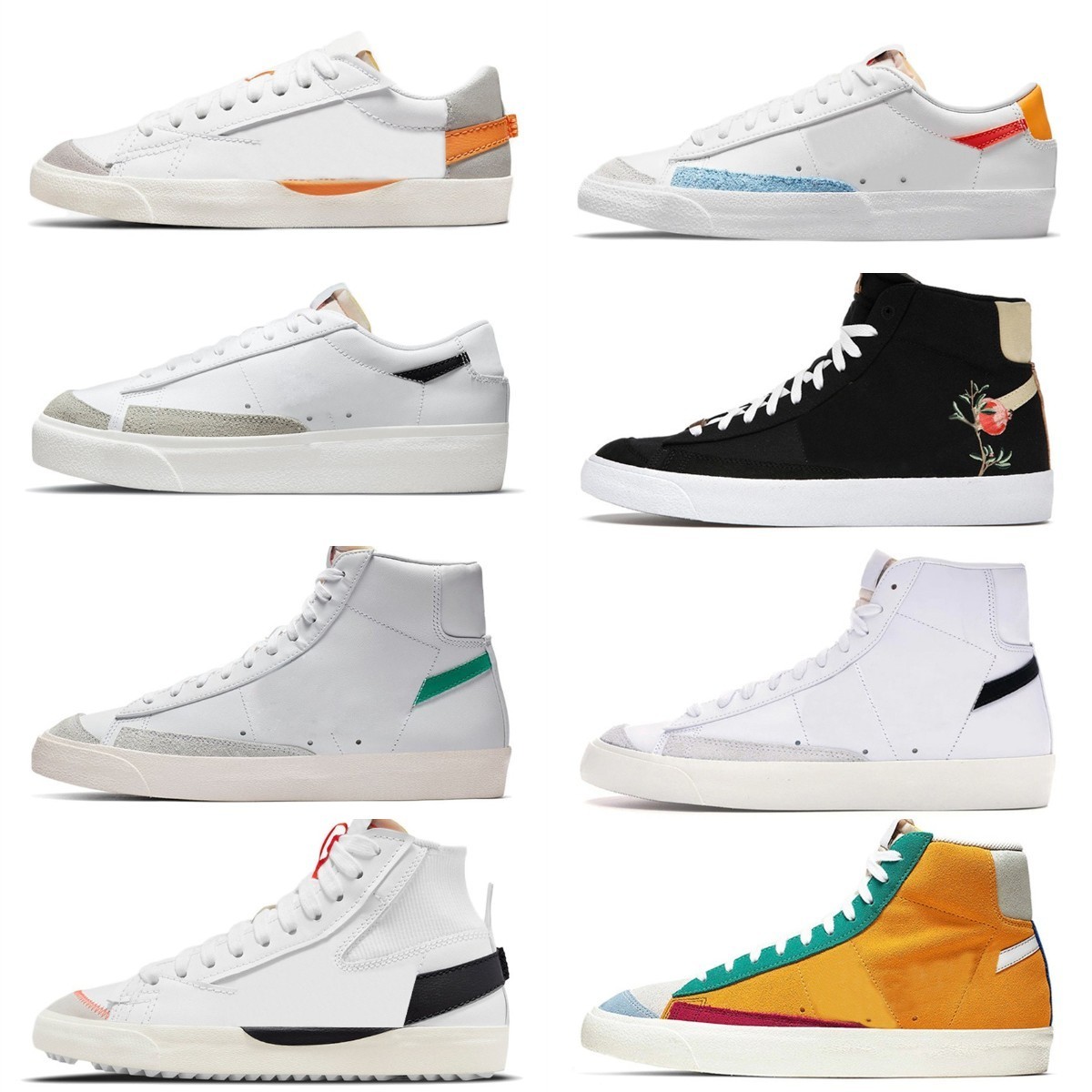 

2022 Blazer Mid 77 Vintage Jumbo Casual Shoes Men Women Blazers OG Black White Sketch Red Indigo Pine Green Summit Arctic Punch Mens Trainers Platform Sneakers S58, Please contact us