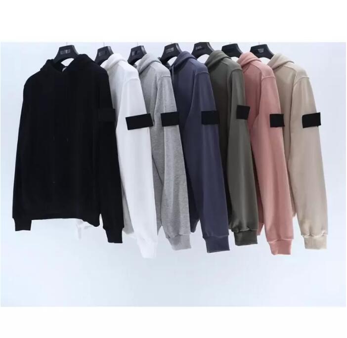 

22SS Autumn Island Men's Sweatshirts Stone Loose Hoodies Pocket Comfortable Cotton Simple Couple Hoodies Sweatshirt Size M-XXL 03