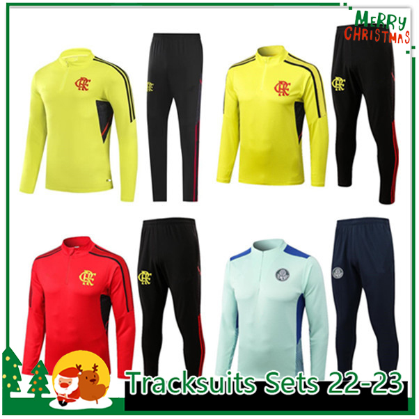 

Soccer Tracksuits Sets 22 23 David Luiz DIEGO E.RIBEIRO GABI football shirts CR Soccer Flamengo soccer training Flamenco
