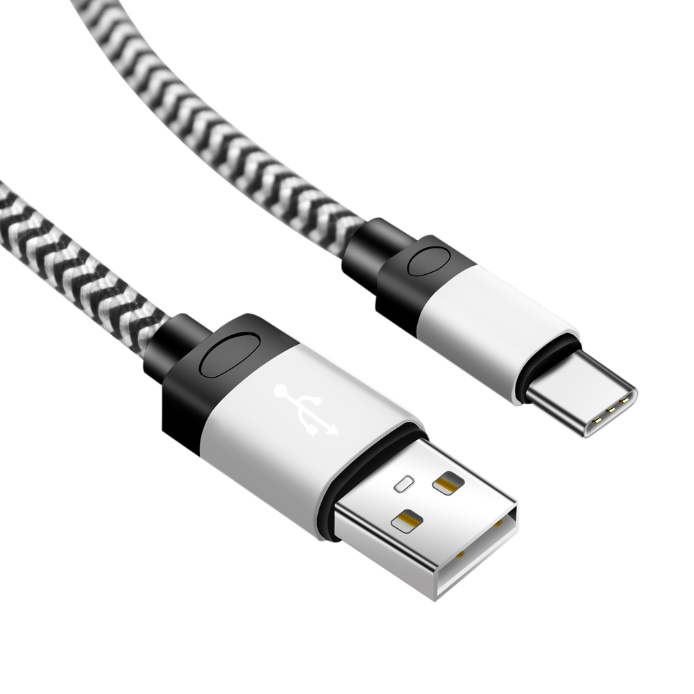 

Cell Phone Cables Nylon braided 3ft 6ft 10ft 3 in 1 usb 3.0 charger micro 8pin type C fast charging data for mobile phone, Blue