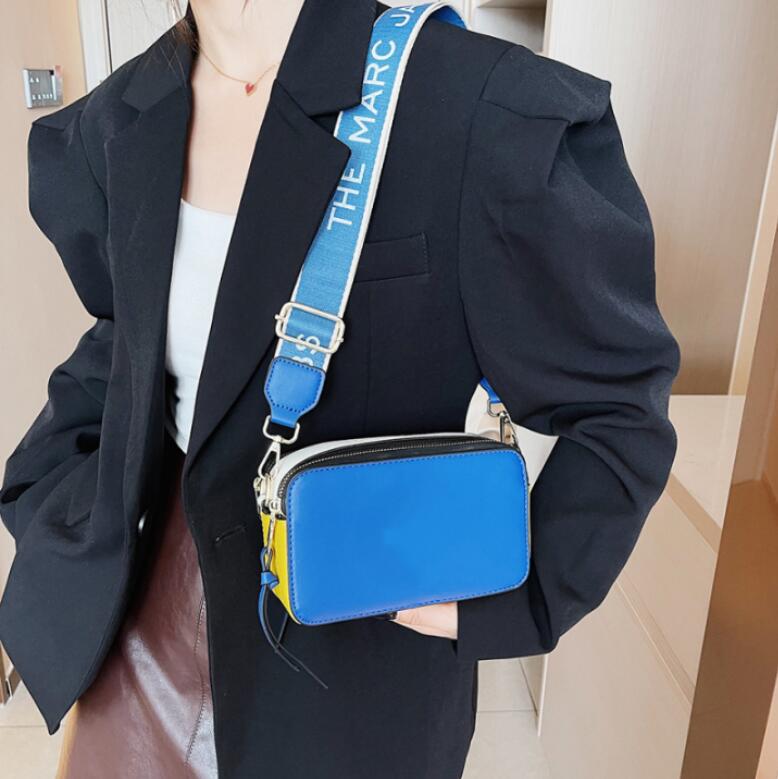 

designer bag Marc crossbody bags Womens handbags camera bag handbag Shoulder Women Fashion all-match classic multicolor purses, Blue