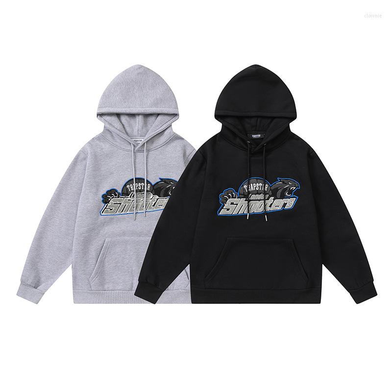 

Men' Tracksuits Hoodies Trapstar London Fleece Thick Hoodie Men Woman Blue Tiger Towel Embroidery Shooters Pullovers High Quality Hooded Sweatshirts, 21