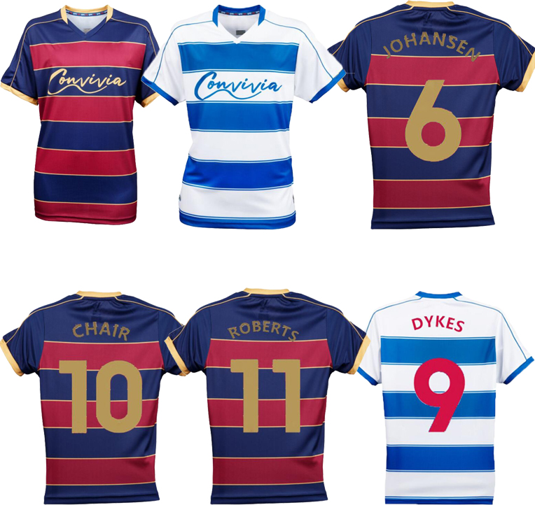 

22 23 Queens Park Rangers Mens Soccer Jerseys AMOS WILLOCK ROBERTS DYKES JOHANSEN Home Away Football Shirts Short Sleeve Uniforms, Yellow