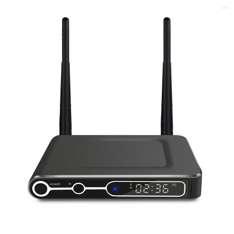 

Walkie Talkie S78 Amlogic S922X Android 9.0 Smart Tv Box DDR4 4GB 32GB BT 5G Wifi 1000M Lan 4K HD Set Top Media Player VS AM6B PLUS