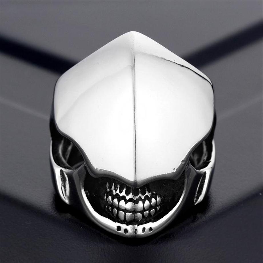 

Alien For Men Gothic Style Ring Stainless Steel Jewelry Cluster Rings241u