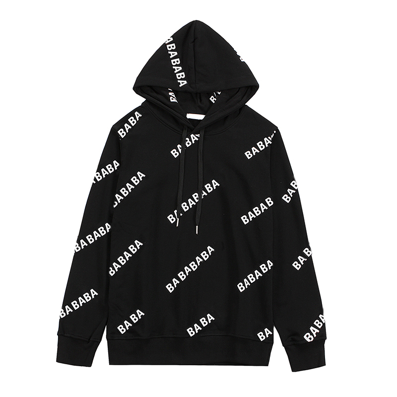 

Luxury Hoodie Sweatshirt Man Woman Designer Hoodies For Winter Fashion Brand Sweater With Full Letters Streetwear Hoody Clothes, White