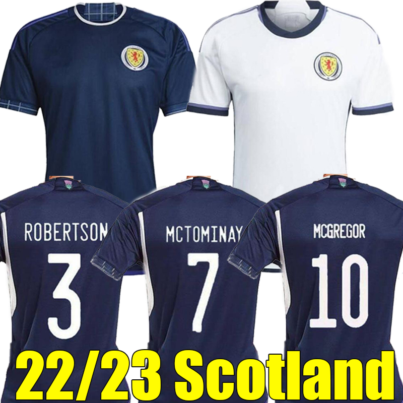 

22/23 Scotland Soccer Jerseys National Team John McGinn Scott McTominay Andy Robertson FRASER ADAMS HANLEY DYKES men kids kit 2022 2023 home away football shirts top, Sugelan 22-23 home