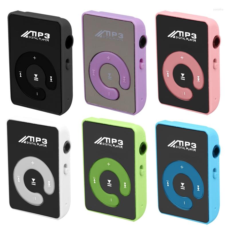 

Mini Mirror Clip USB Digital Mp3 Music Player Support 8GB SD TF Card