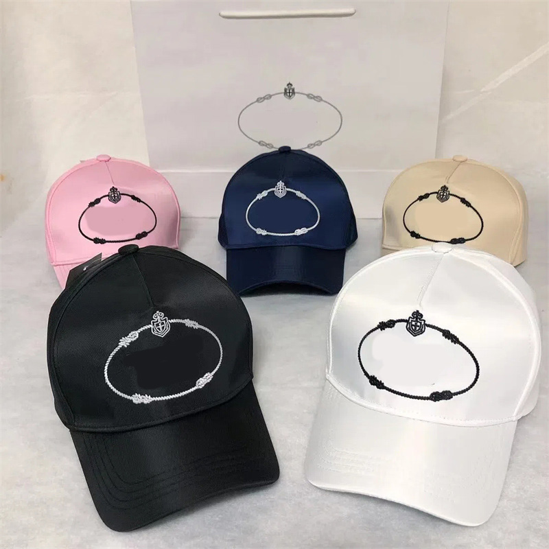 

Designer baseball cap luxury tide brand PR embroidered sunscreen sun caps all season versatile men's and women's sunshade Classic Baseball hat, Pd-white