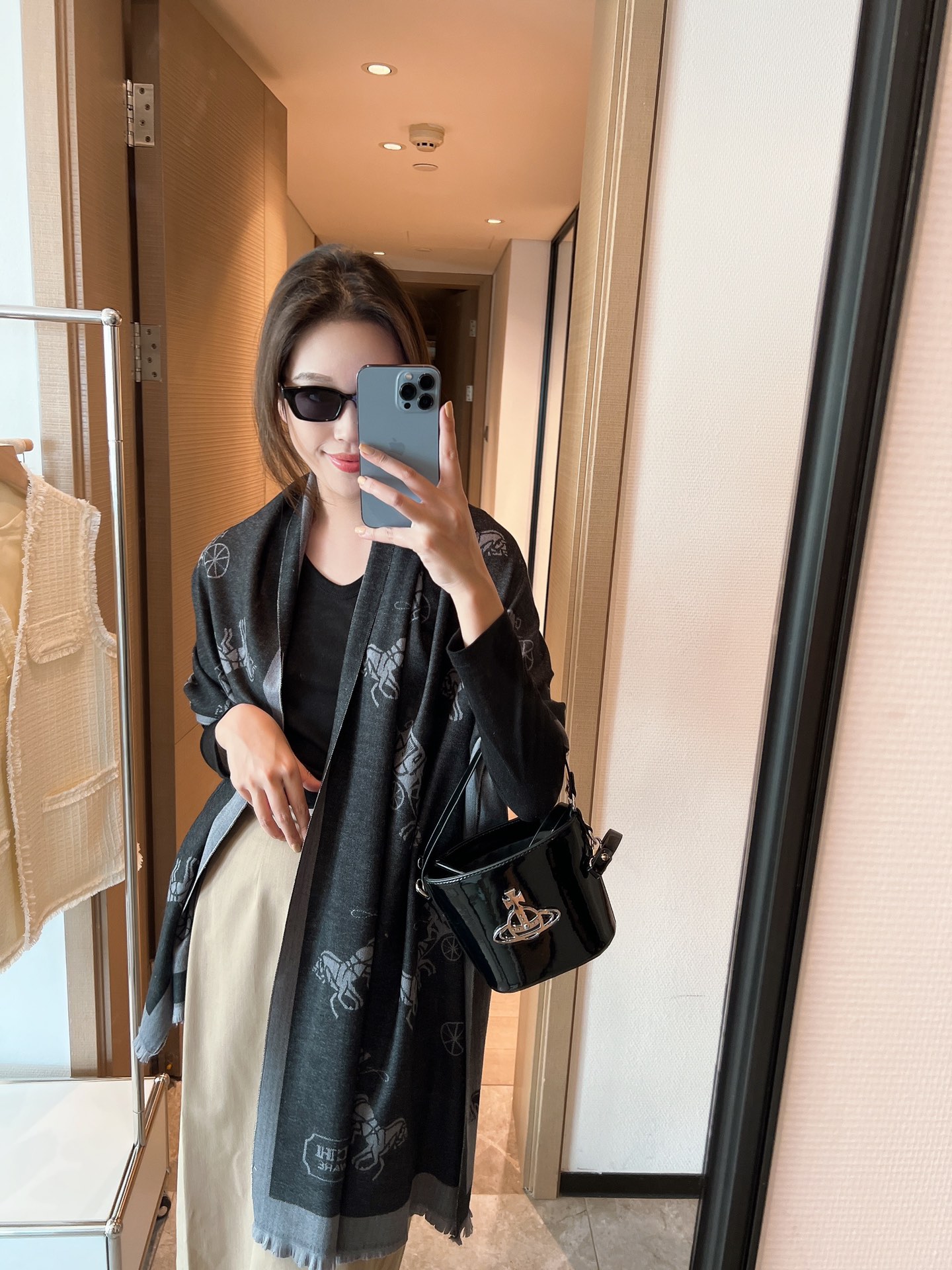 

Scarf Cashmere Fashion Colors Pashmina Winter Warm Brand Luxury Designer Shawl Classic Pattern 2023